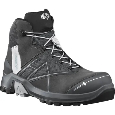 Produktbild von Haix CONNEXIS Safety+ GTX mid grau/silber Gr. 6