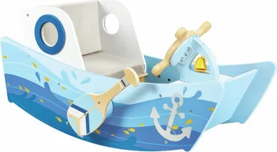 Produktbild von Hape Schaukelboot Spielzeug interaktiv blau komfortabel