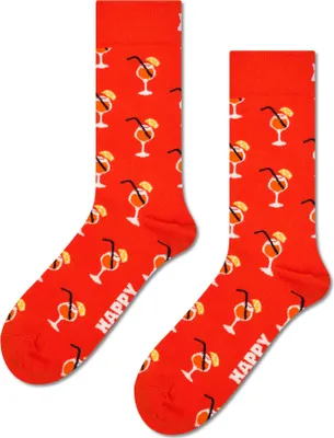 Image de Happy Socks Orange Spritz Crew-chaussettes Orange EU 36-40 Homme Orange EU 36-40