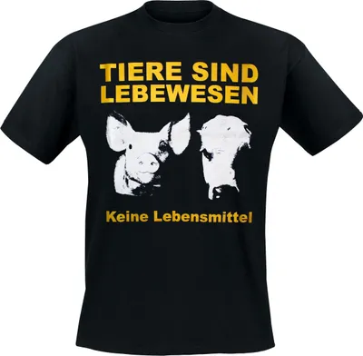 Produktbild von Tiere sind Lebewesen - T-Shirt