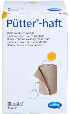 Produktbild von Pütter-haft Binde 10cmx5m, 1 St. Binde