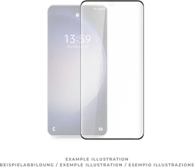 Produktbild von prio 3D Displayschutz aus gehärtetem Glas für Samsung A55 schwarz