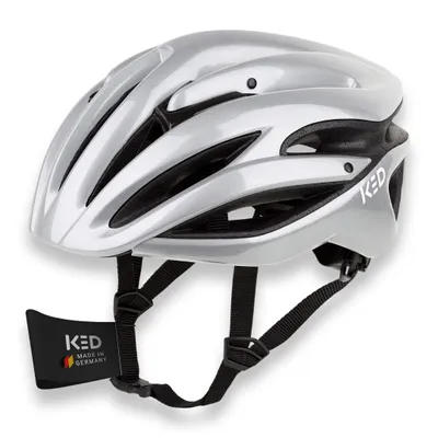 Produktbild von KED Rayzon Sport Fahrradhelm – Belüfteter Rennradhelm Mit LED Rücklicht Und Aerodynamischem Design I Helm Farbe: K-STAR Pure Größe: 57-61 (L)