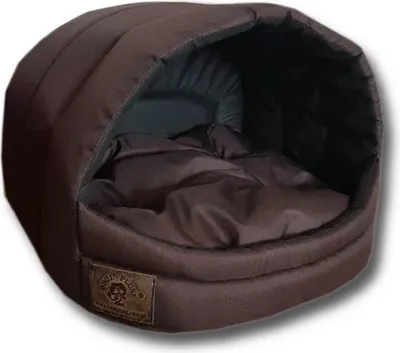 Immagine prodotto di Letto per cani - cane di piccola taglia - box - letto per cani - 45 x 49 x 36 cm - marrone - letto per cani - letto per cani
