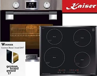 Image de Cuisinière autarcique à induction Kaiser/Kaiser EH 6337 Four encastrable pyrolyse /79L/ Kaiser KCT 6705