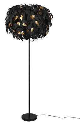 Zdjęcie produktu dla Lampa stojąca podłogowa LEAVY czarny RL R40463032