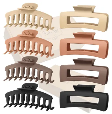 Productafbeelding van 8 stuks grote haarspelden, antislip haaraccessoires voor dames