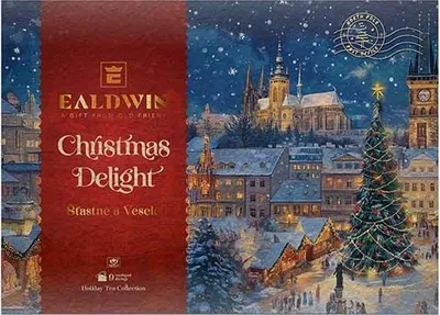 Obrázek produktu pro EALDWIN Christmas Delight, obálky 18g (9 sáčků, kolekce čajů)