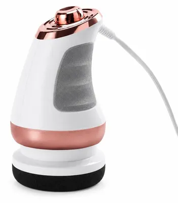 Image de Appareil de massage amincissant pour le corps - 5 têtes de massage, 28 W, blanc