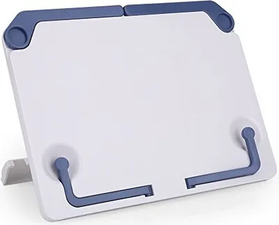 Produktbild von Schreibtisch Musikständer, faltbare Tabelle Lesen Station Buchstand Papierhalter Laptop Kochbuch Dokument
