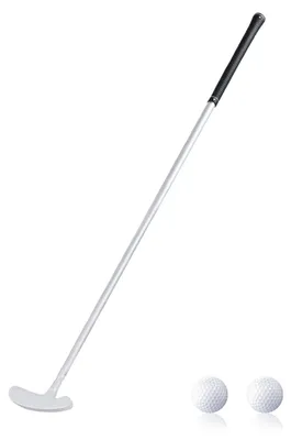Image de Putter de golf portable et réglable, avec balles d'entraînement