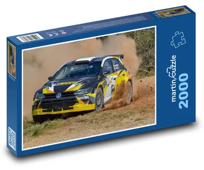 Zdjęcie produktu dla Puzzle 2000 Samochód wyścigowy w akcji - martinpuzzle