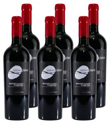 Produktbild von Sassopiano Montepulciano d'Abruzzo Riserva -trocken- (6 x 0,75L)