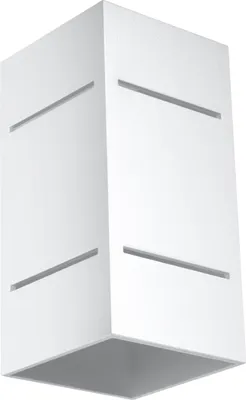 Produktbild von Wandleuchte BLOCCO weiß 1xG9 8W Aluminium 20x12x10cm Sollux Lighting