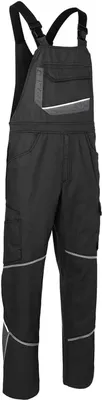 Produktbild von Kübler Iconiq Latzhose schwarz/anthrazit Gr. 40