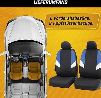 Produktbild von Famanu Autositzschoner verstellbar und abnehmbar - Universalgröße