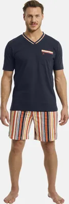Immagine prodotto di Jan Vanderstorm FREDSTEIN pigiama corto da uomo 3188 blu scuro 80/82
