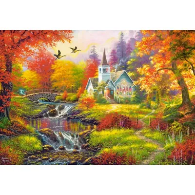 Obrázok produktu pre CASTORLAND puzzle jesenná atmosféra 1000 dielikov
