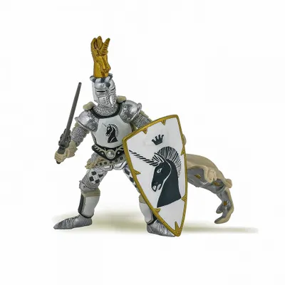 Produktbild von Papo Waffenmeister Einhorn, 3 Jahr(e), The Medieval Era, Mehrfarbig, PVC