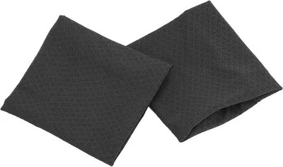 Productafbeelding van Polsbanden Set - Zweetbandjes - Sporten en Reizen - Ademend Sneldrogend - 2 Stuks - Zwart