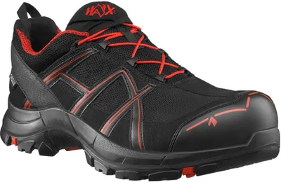 Produktbild von HAIX Sicherheitshalbschuh BLACK EAGLE Safety 40.1 low 610002 S3 ESD SRC DGUV Gr. 41,5 schwarz / rot
