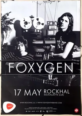 Image de Foxygen - AFFICHE / POSTER - 40x60cm