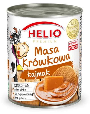 Obrázek produktu pro Masa Krówkowa Kajmakowa 400 g Helcom