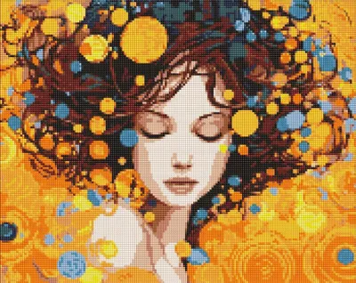 Immagine prodotto di Mosaico di diamanti - Ritratto di eleganza 40x50 cm - Ideyka