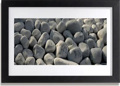 Produktbild von Bild 30x20 MDF-Rahmen Wandkunst Steine ​​Kunst