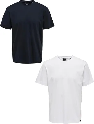 Produktbild von T-Shirt 2er-Set Rundhals Kurzarm |