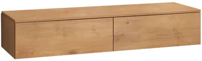 Obrázok produktu pre Kúpeľňová skrinka pod umývadlo, kolekcia Noira – dub medový – 150 x 28 x 48 cm