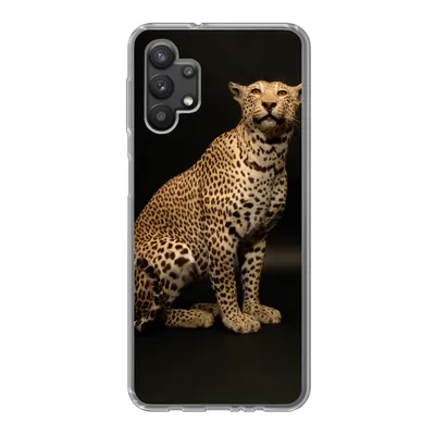 Produktbild von MuchoWow® Handyhülle Schutzhülle Hülle für Samsung Galaxy A32 5G Leopard - Tiere - Fleck Silikon Softcase Handy Hülle - Softcase
