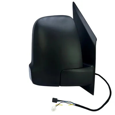 Image de Rétroviseur extérieur droit BILMAX de remplacement pour Mercedes Sprinter W910 2019-2023 Réglable électriquement, rabattable manuellement, chauffant, avec clignotant, câble 5+2