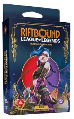 Zdjęcie produktu dla Riftbound OGN Jinx Champion Deck