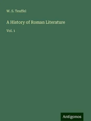 Produktbild von A History of Roman Literature