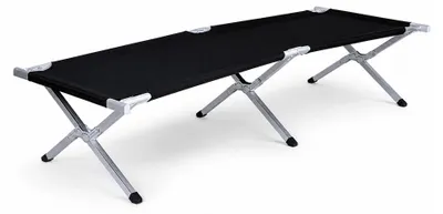 Produktbild von Linder Exclusiv Campingbett MC372161S Feldbett – faltbares 190x62 cm aus Stahl – leicht, kompakt & belastbar bis 120 kg & Tragetasche