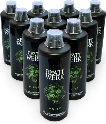 Produktbild von 10L BLATTWERK Pure  Universaldünger, veganer organischer NPK Flüssig-Dünger