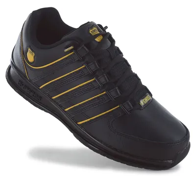 Immagine prodotto di K-swiss RINZLER COURT STYLE Sneakers da uomo in vera pelle, colore nero (01235-071-M)