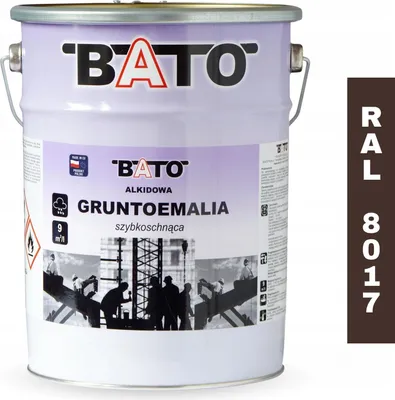 Zdjęcie produktu dla Gruntoemalia Alkidowa Szybkoschnąca Brąz Ral 8017 5L