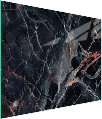 Image de Planche à découper en verre 52x30 Marbre
