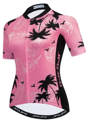 Productafbeelding van Dames Fietsshirt Korte Mouwen - Ademend en Sneldrogend - Cu0099