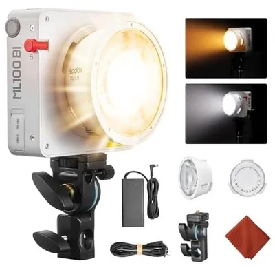 Zdjęcie produktu dla Godox ML100BI światło LED do wideo foto studio oświetlenie