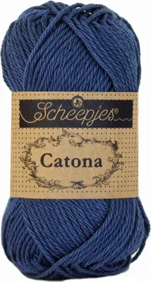 Produktbild von Scheepjes Catona 10g (164) - Light Navy