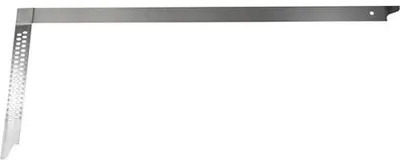 Produktbild von Zimmermannswinkel rostfrei 70 cm lang, mit Anreißlöcher