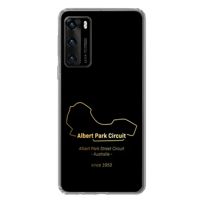 Produktbild von MuchoWow® Handyhülle Schutzhülle Hülle für Huawei P40 Australien - F1 - Rennstrecke Silikon Softcase Handy Hülle - Handytasche