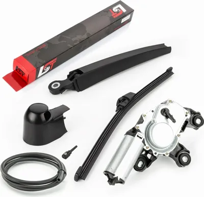 Produktbild von Wischermotor Heck Scheibenwischer Motor Wischblatt Arm hinten für VW POLO 9N