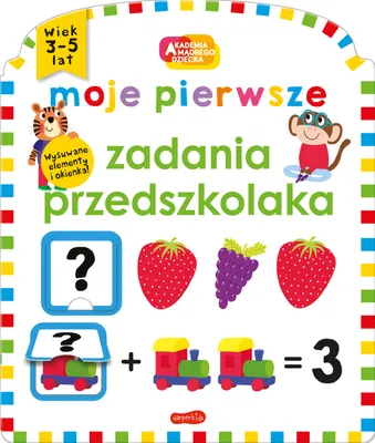 Immagine prodotto di Akademia mądrego dziecka. Moje pierwsze zadania przedszkolaka