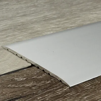 Produktbild von PROVISTON | Übergangs- & Ausgleichsprofil | Aluminium | 80 x 3.5 x 1000 mm | Silber | Bodenprofil | Metallprofil | Übergangsschiene