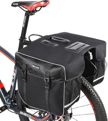 Produktbild von Wasserdichte Fahrradtas 30L, Doppeltes Gepäck für MTB und Rennräder, Regenschutz