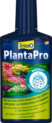 Produktbild von Tetra PlantaPro flüssiger Pflanzendünger, 250ml, mit Spurenelementen und Vitaminen für gesunde Pflanzen im Aquarium